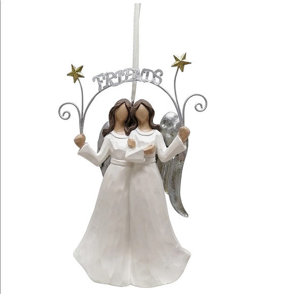 St. Nicholas Square Other - NWT St. Nicholas Square® Two Friends Angel Christmas Ornament